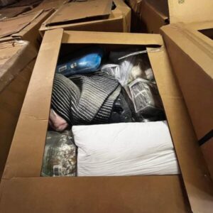 Amazon Bedding Truck loads